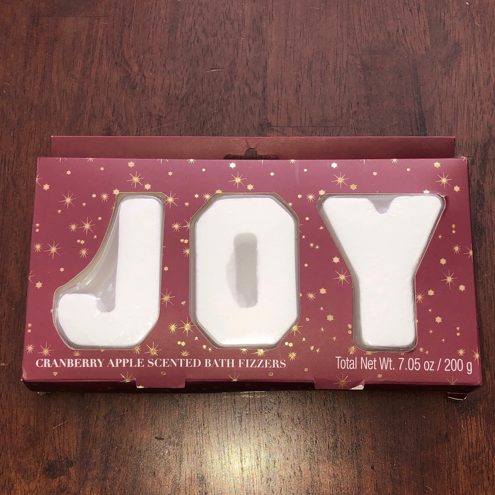 🧡 Joy Cranberry Apple Scented Bath Fizzers